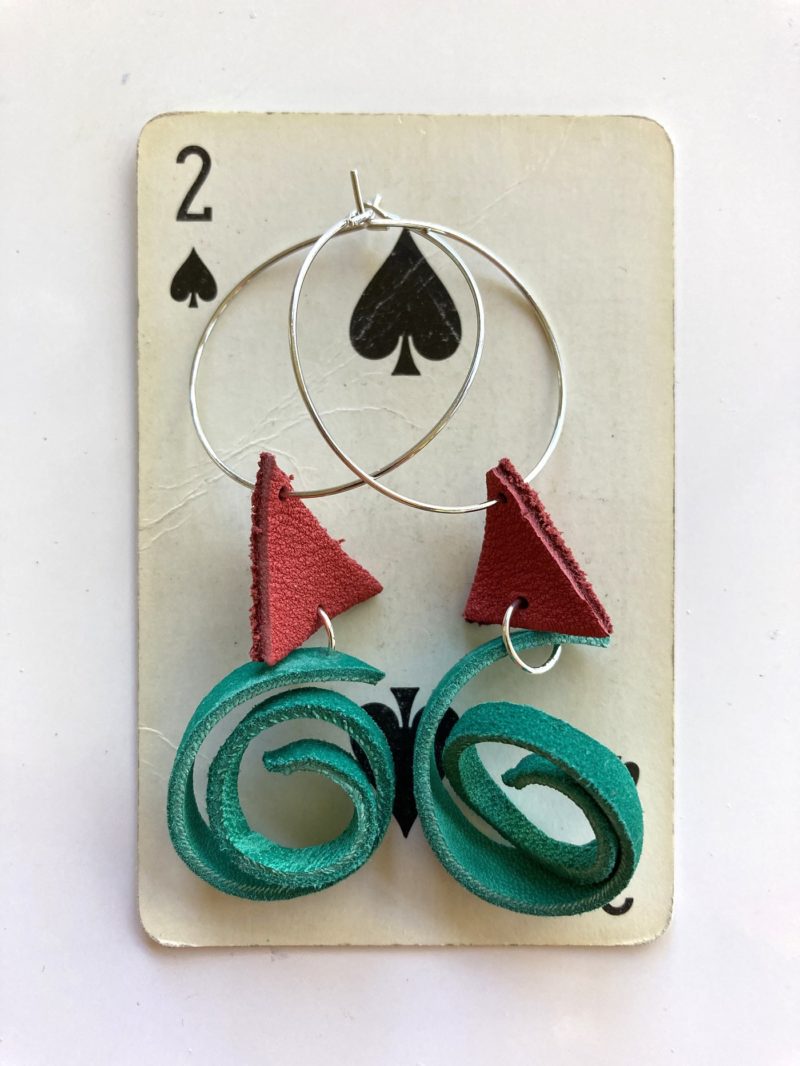 Leather Earrings 2021 2